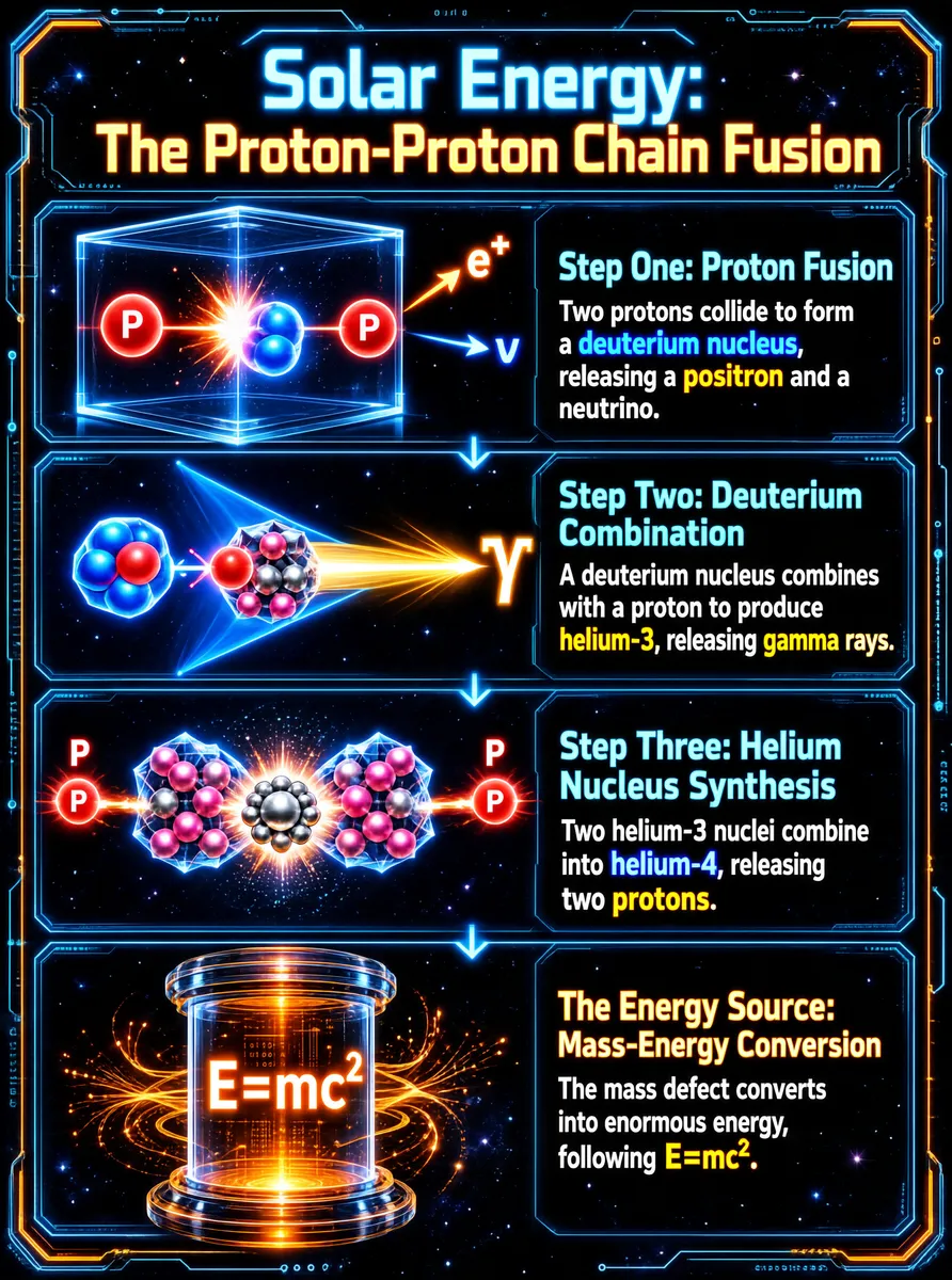 Solar Fusion: The Sun's Energy Chain