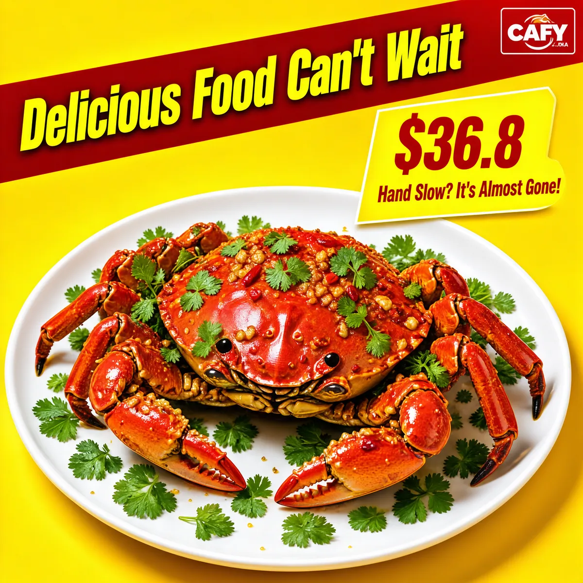 Spicy Garlic Crab — Midnight Snack Special