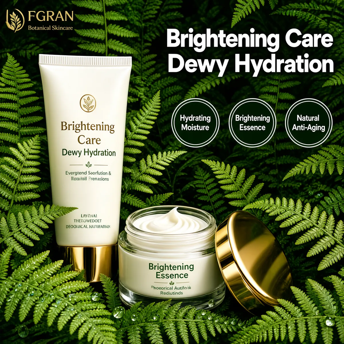 Brightening Care Dewy Hydration Botanical Skincare