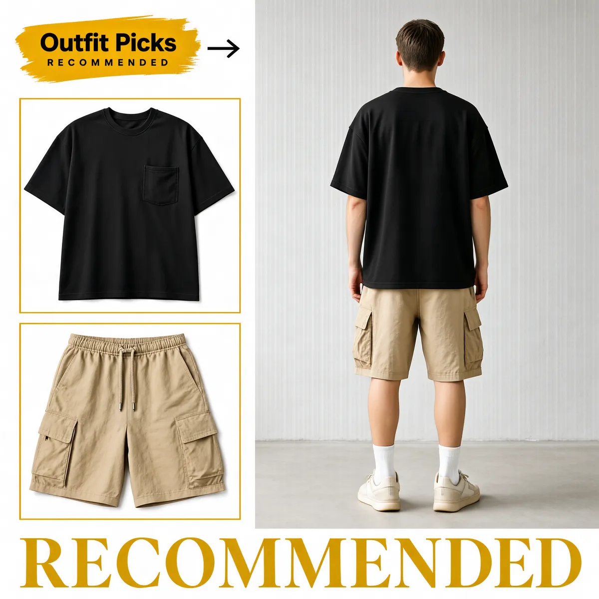 Streetwear Outfit Recommendation Grid
