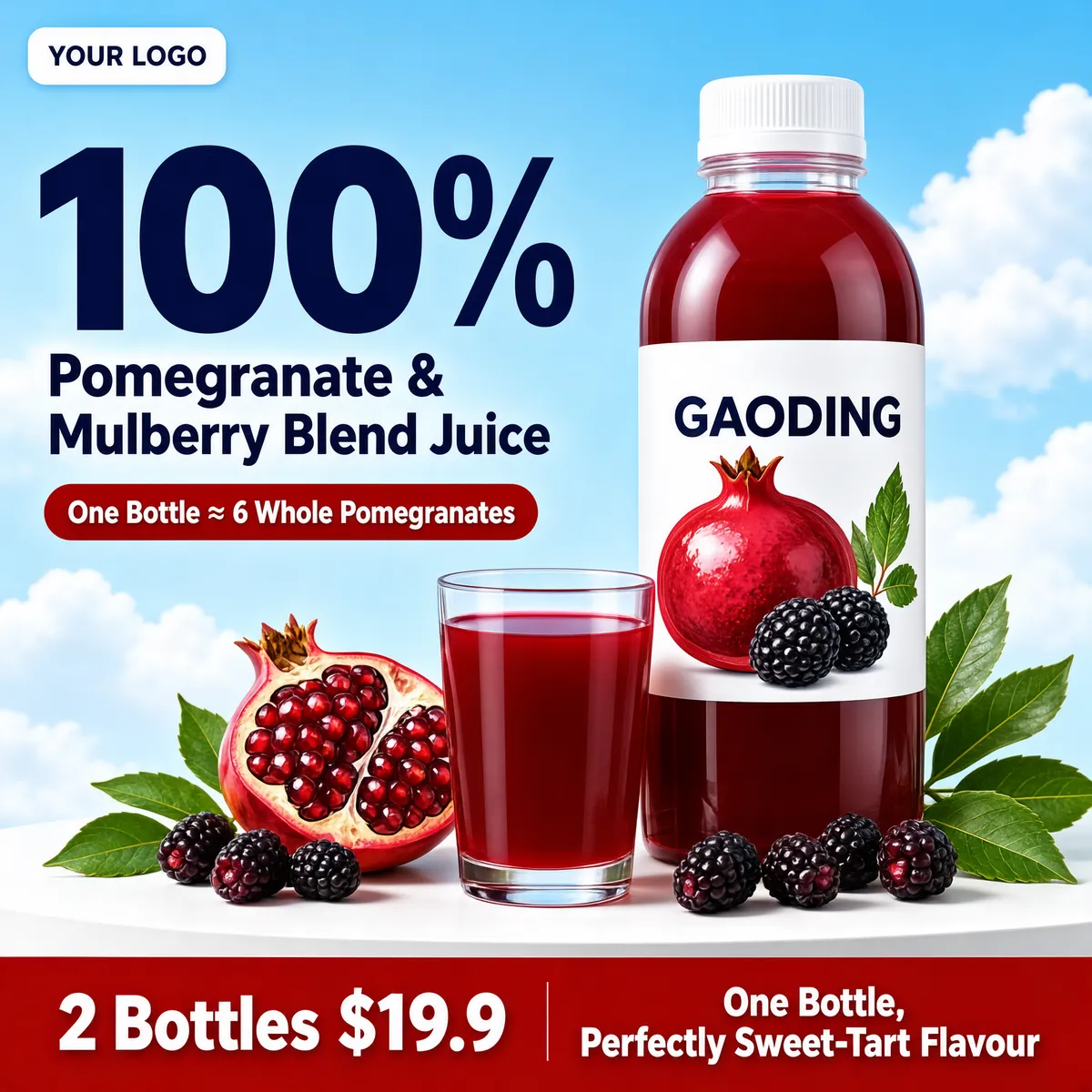 Pomegranate Mulberry Juice Product Image