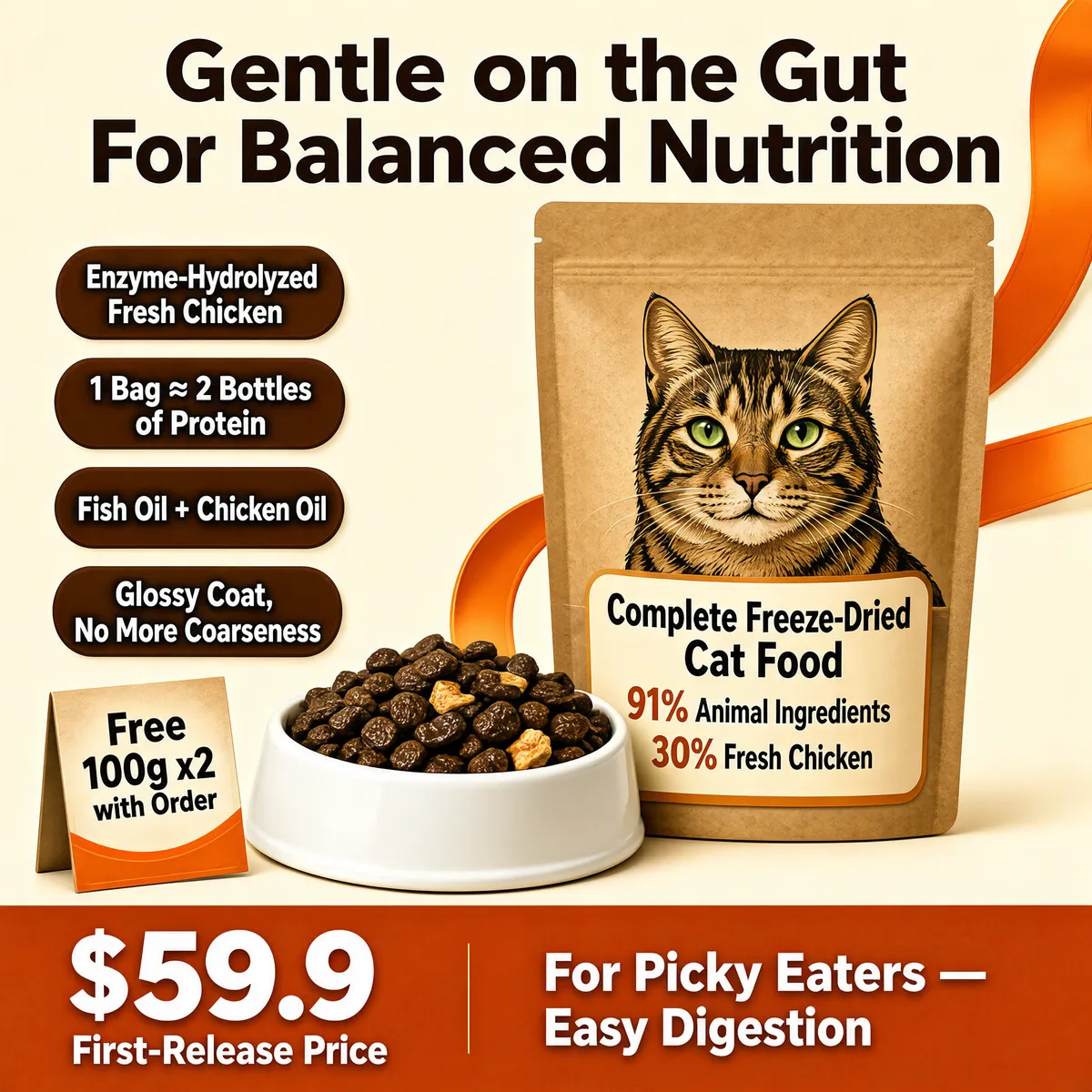 Gentle on the Gut Cat Food