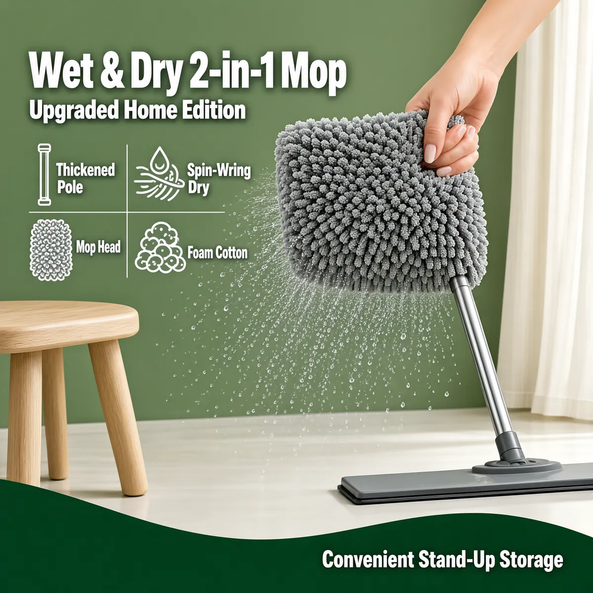 Wet & Dry 2-in-1 Mop Product Shot