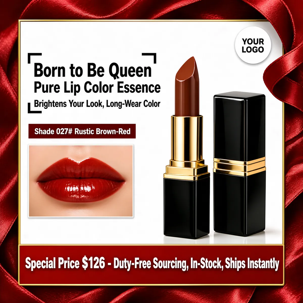 Born to Be Queen Luxury Lipstick