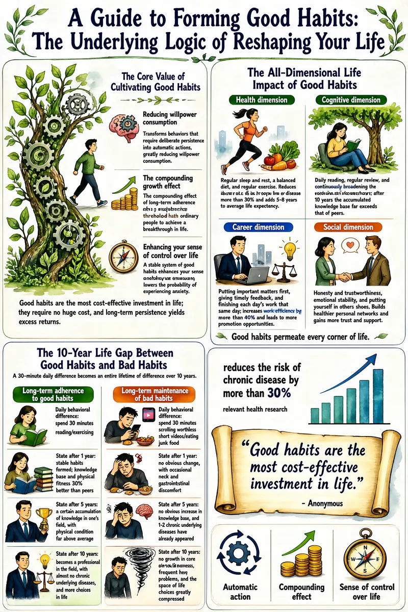 A Guide to Forming Good Habits