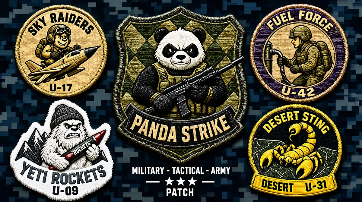 Military Tactical Army Patch Gig Cover