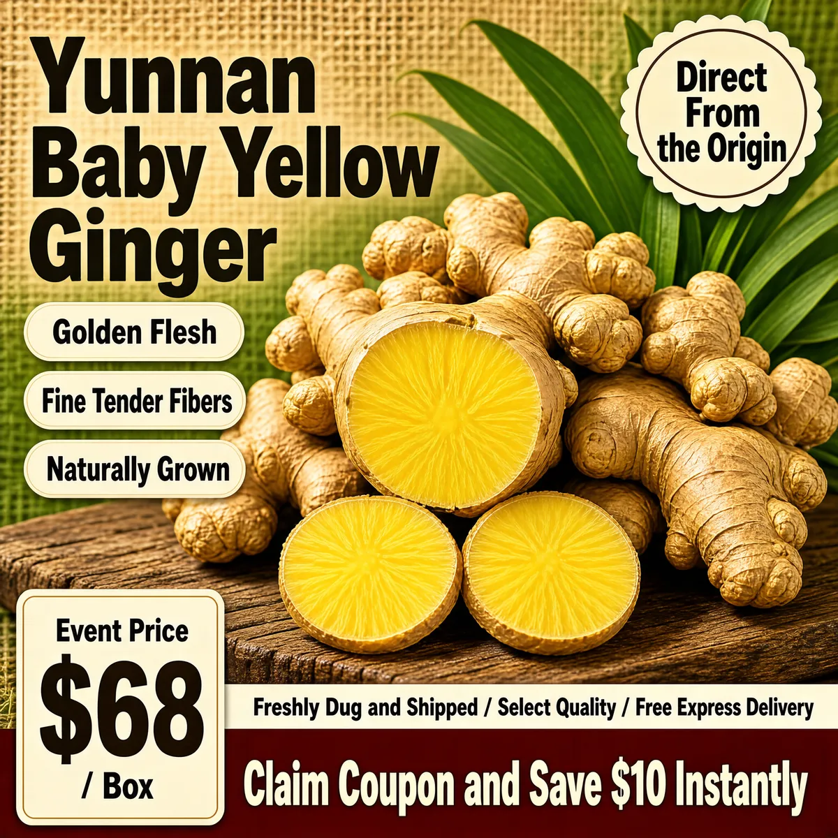 Yunnan Baby Yellow Ginger
