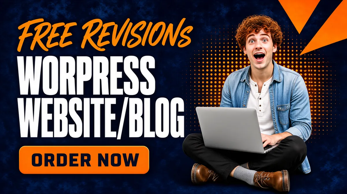 Professional WordPress Website Design Gig Cover