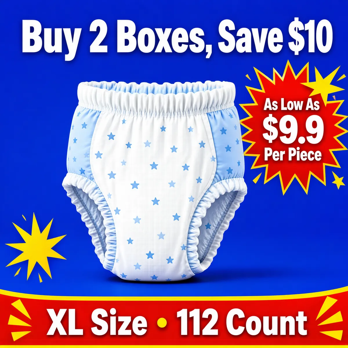 Baby Pull-Up Diaper Buy 2 Save 10 Offer