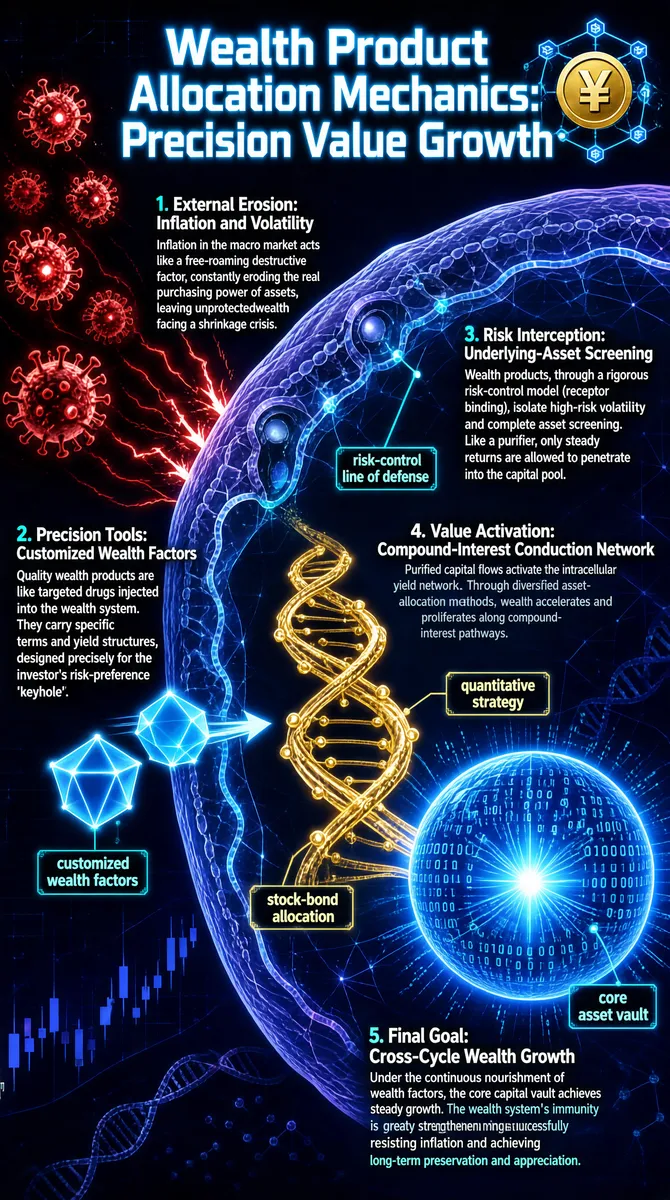 Precision Wealth Growth Infographic