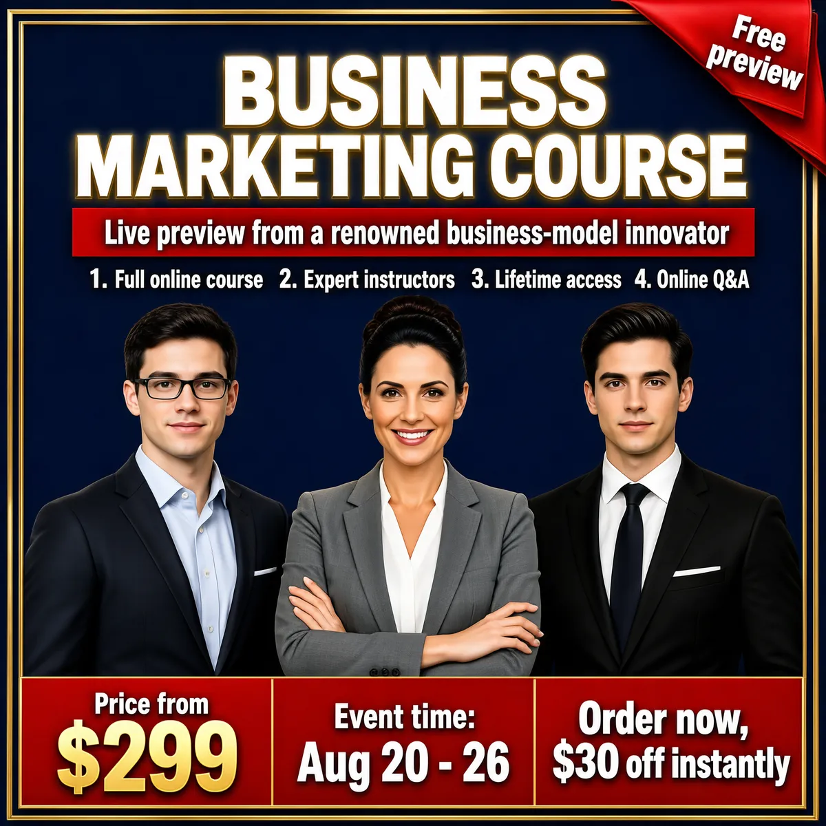Business Marketing Course Premium