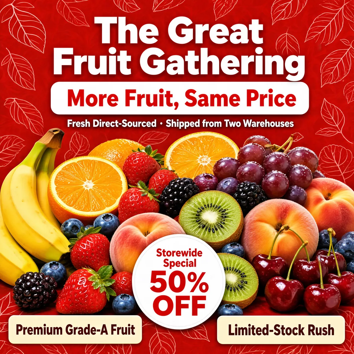 The Great Fruit Gathering Sale