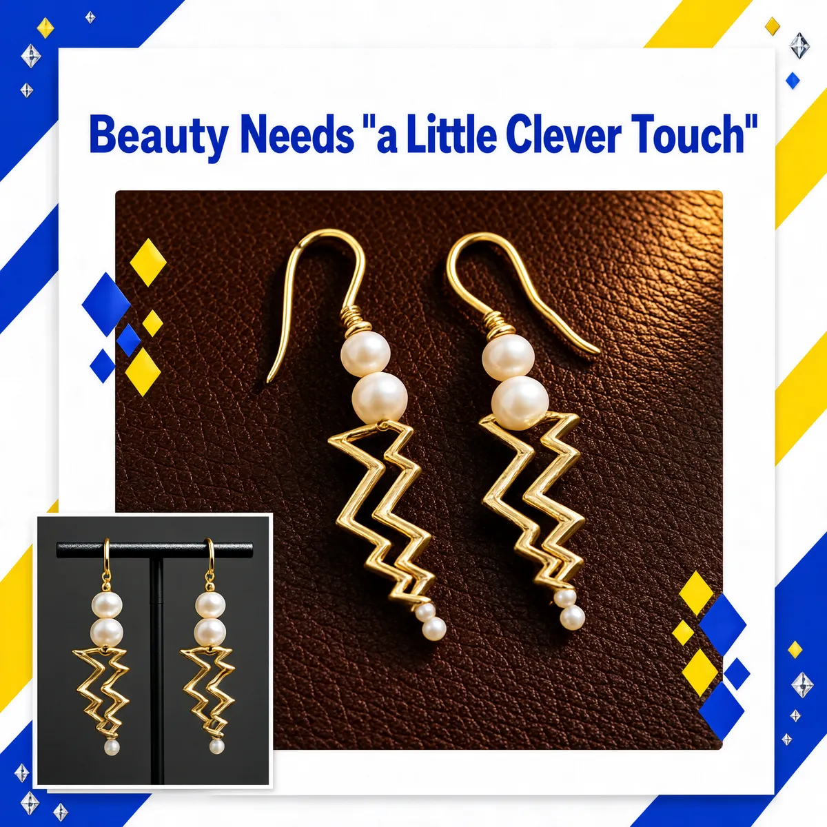 Heartbeat Pearl Earrings