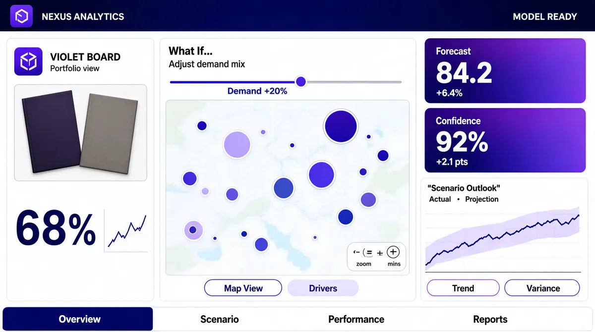 Enterprise Analytics Dashboard UI