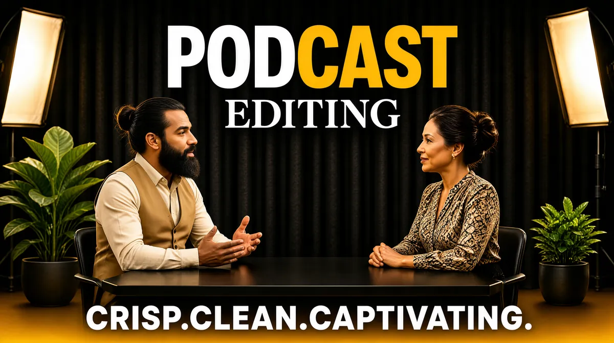 Cinematic Podcast Editing Cover