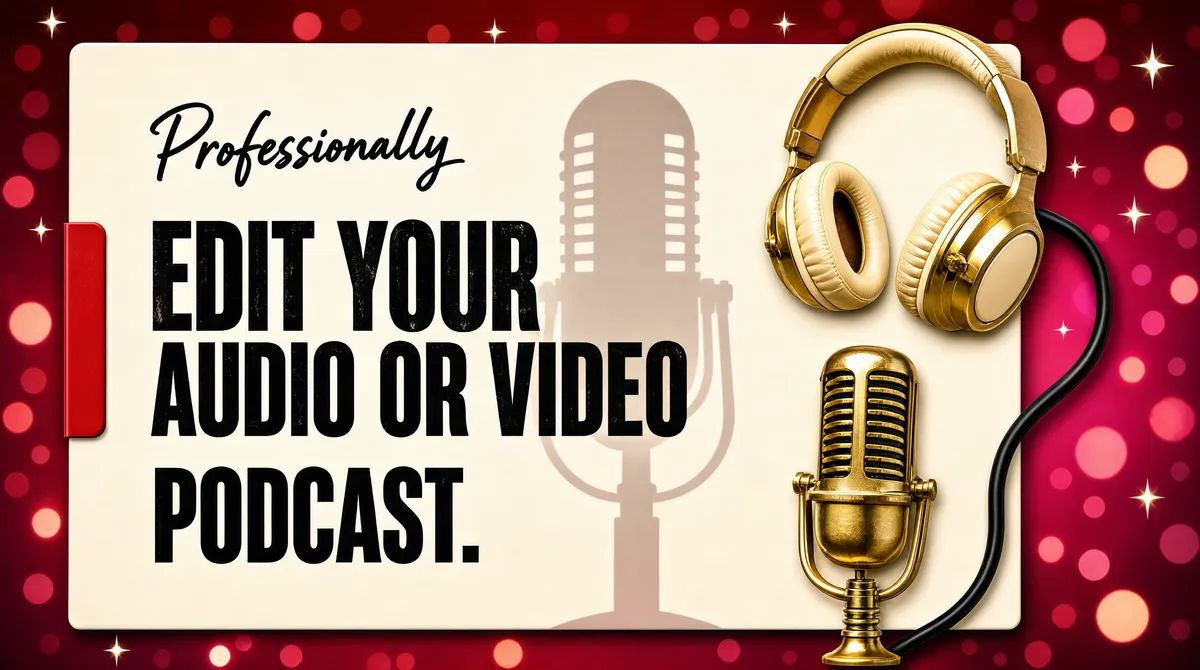 Professionally Edit Your Audio Or Video
