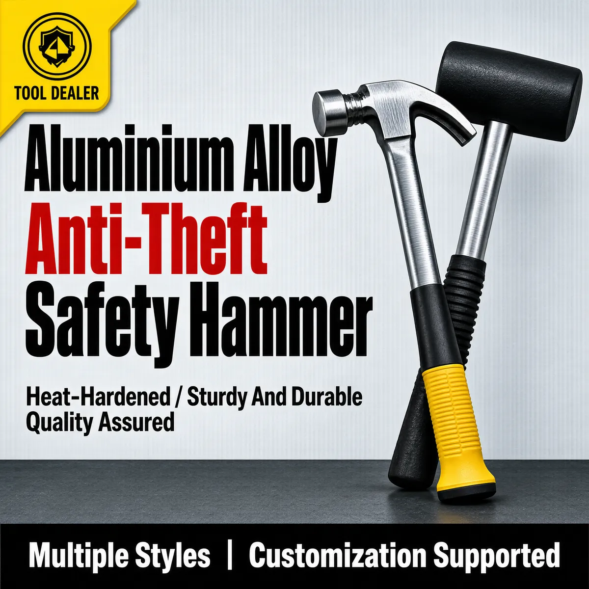 Heavy Duty Anti-Theft Safety Hammer Set