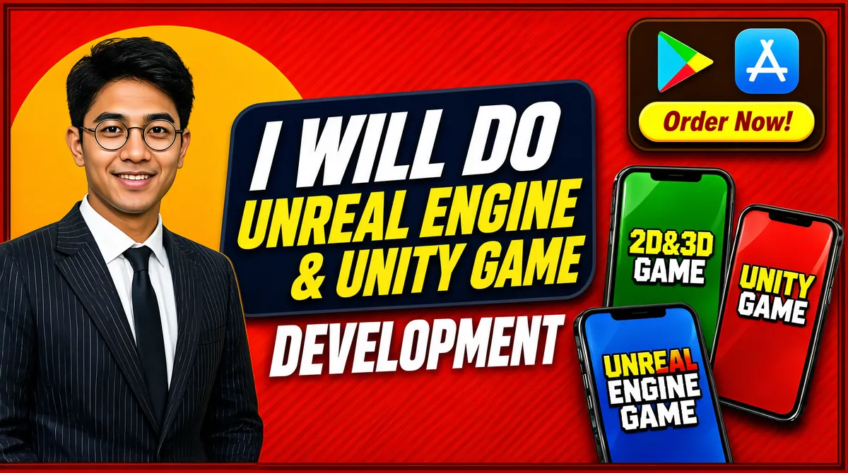 Game Development Promo Gig Cover
