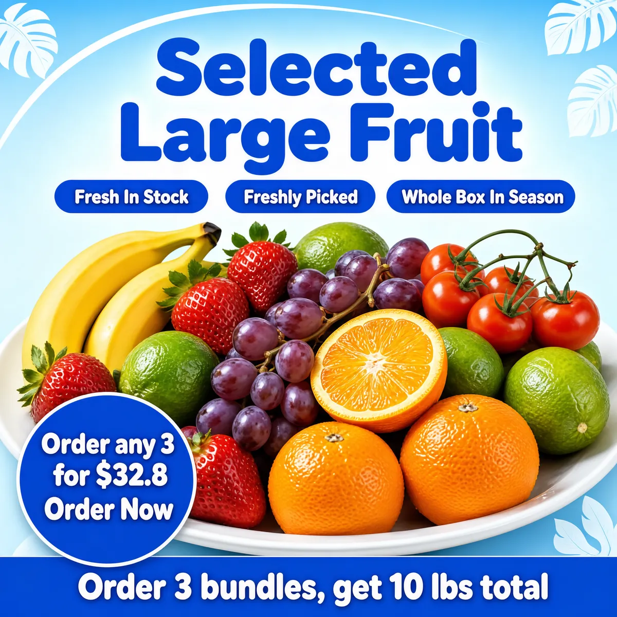 Fresh Mixed Fruit Promo