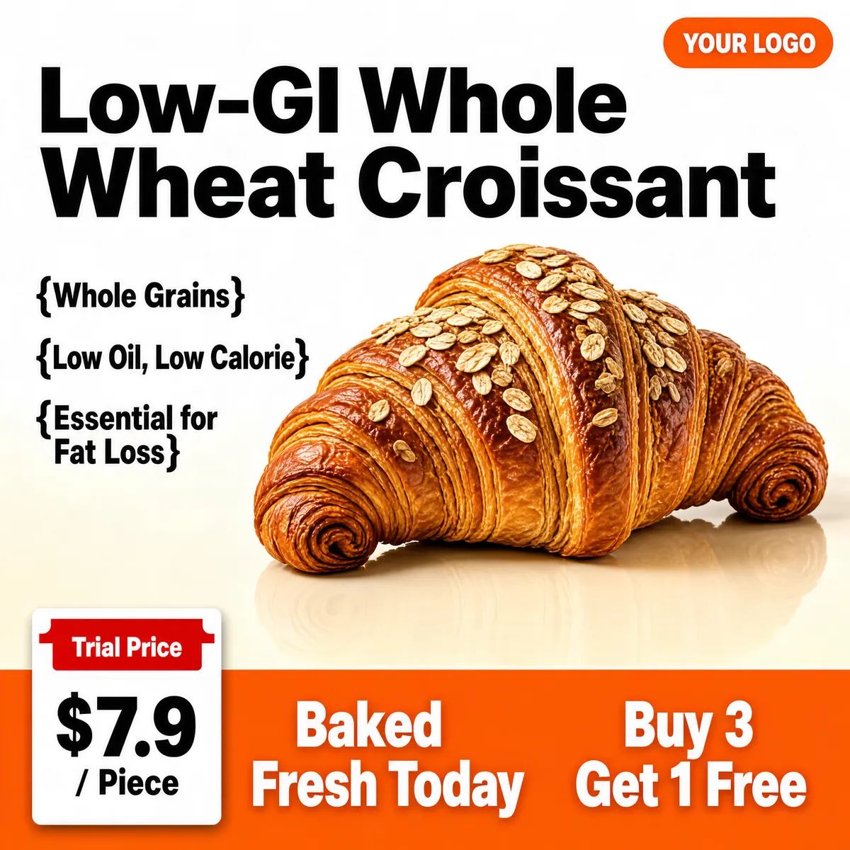 Low-GI Whole Wheat Croissant Promo