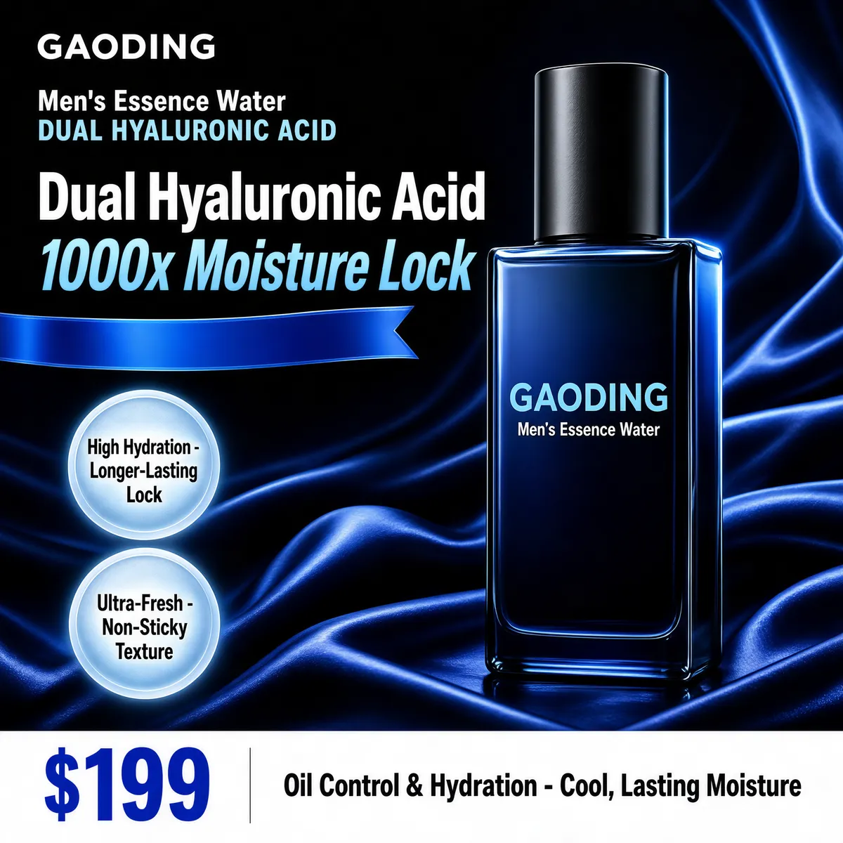 Men's Grooming Essence Water Promo