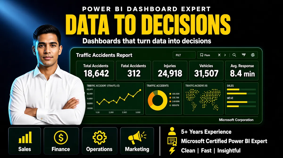 Power BI Data Dashboard Expert