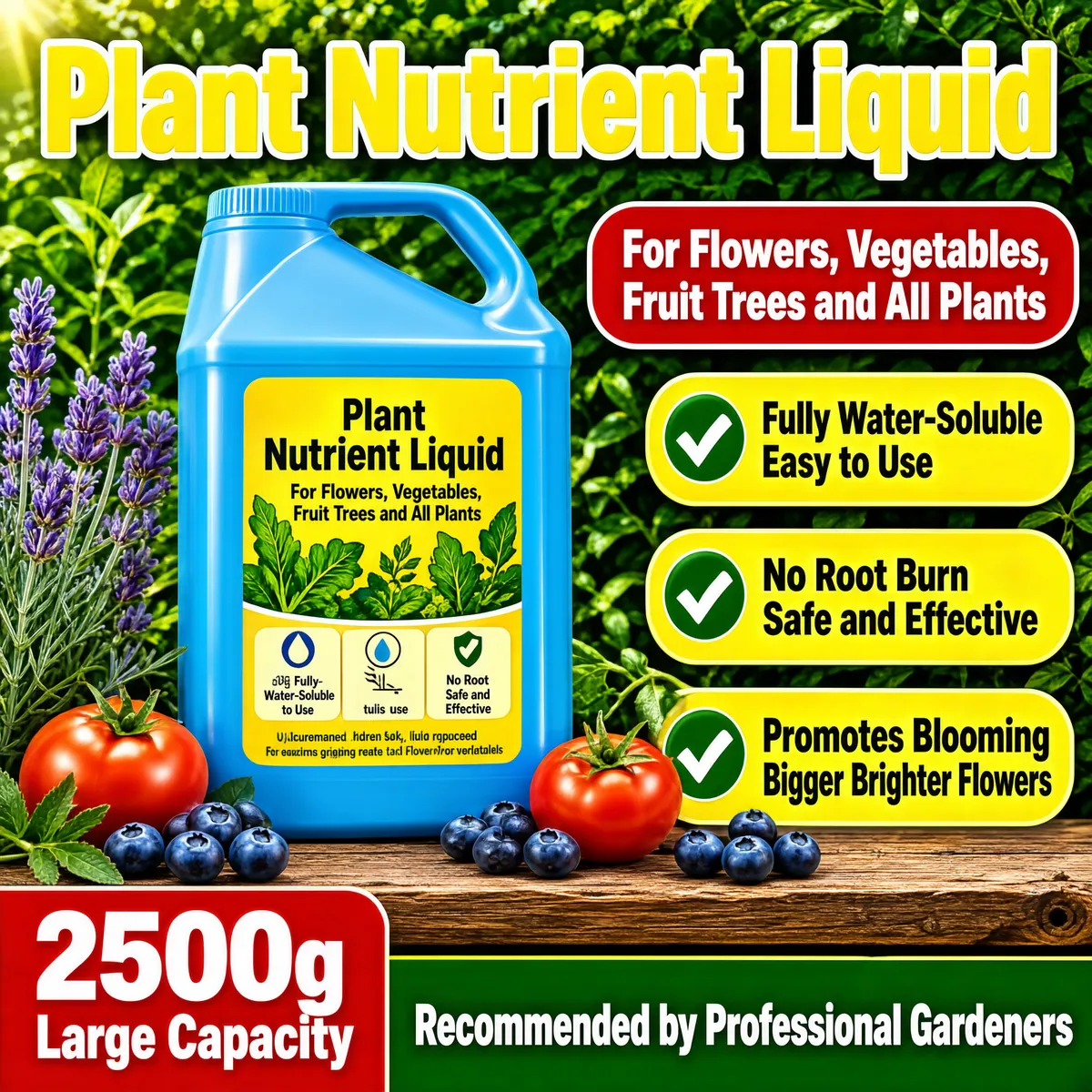 Plant Nutrient Liquid for All Gardens