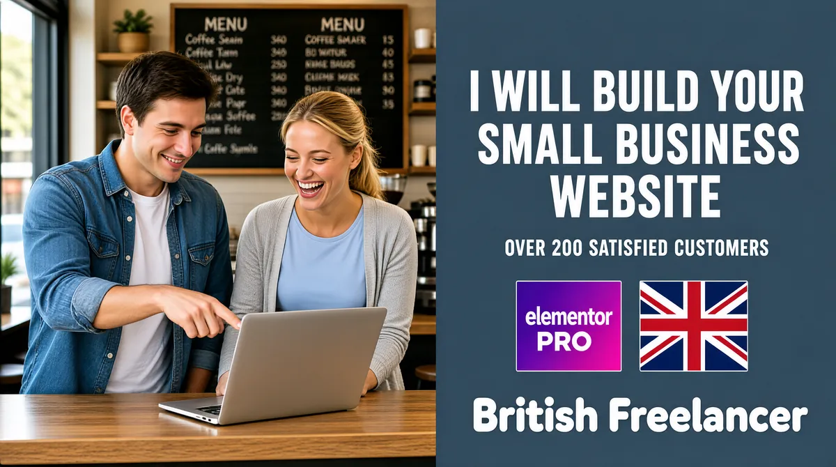 Professional Small Business Website Design Fiverr Gig