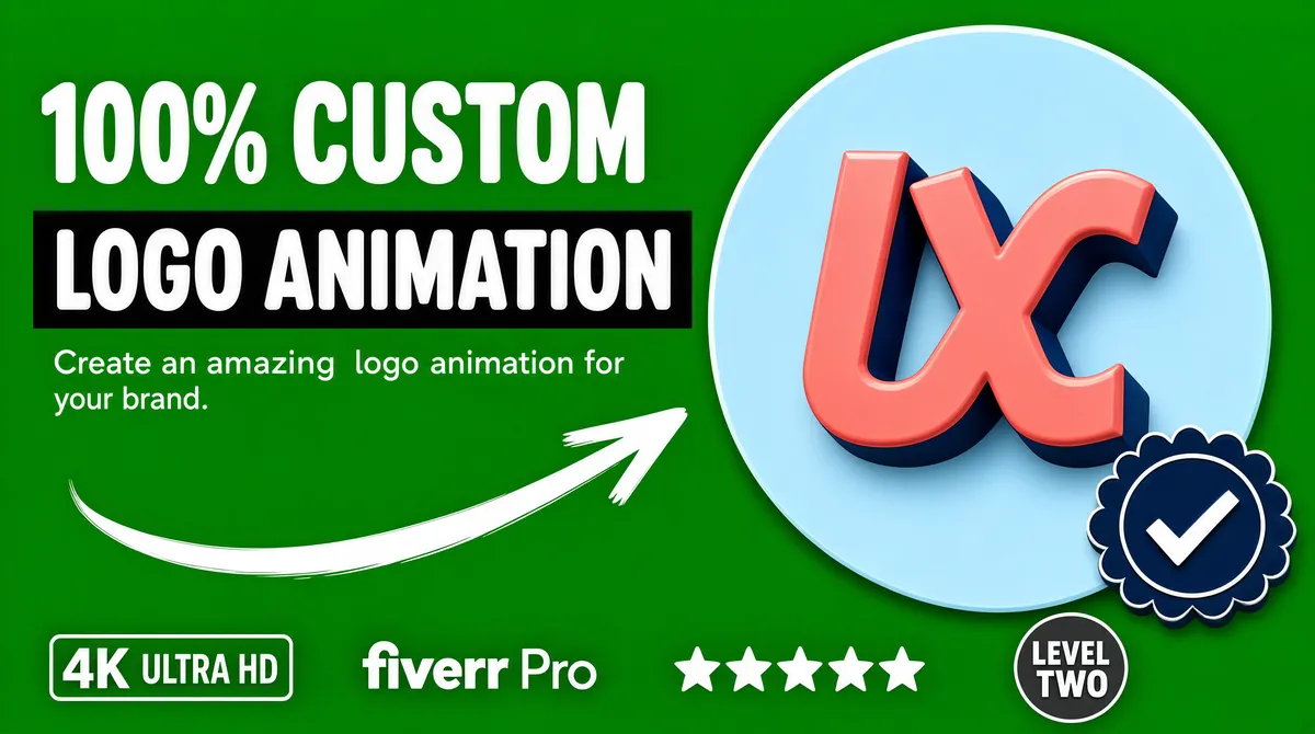 Custom Logo Animation Gig Cover