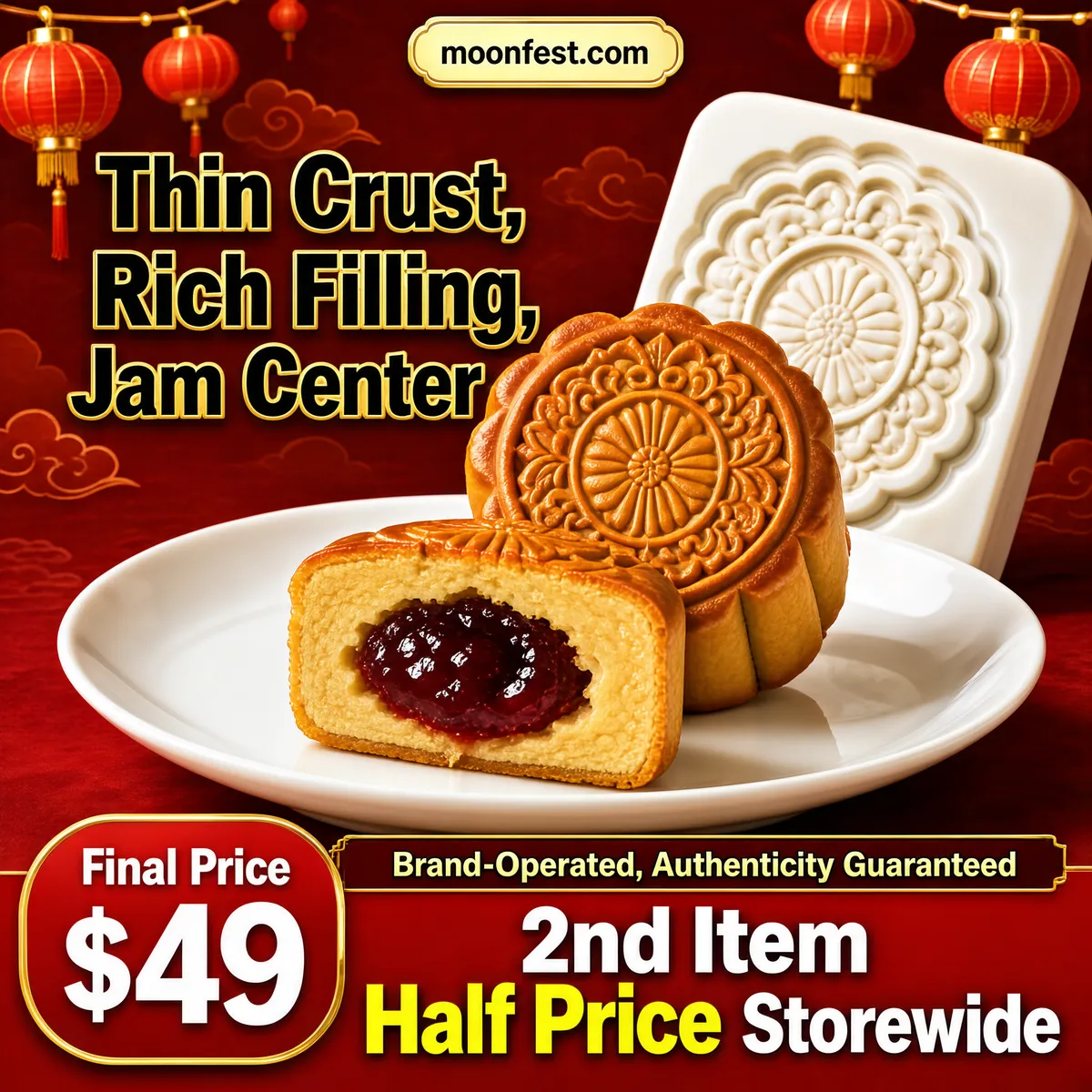 Golden Mooncake Mid-Autumn Deal