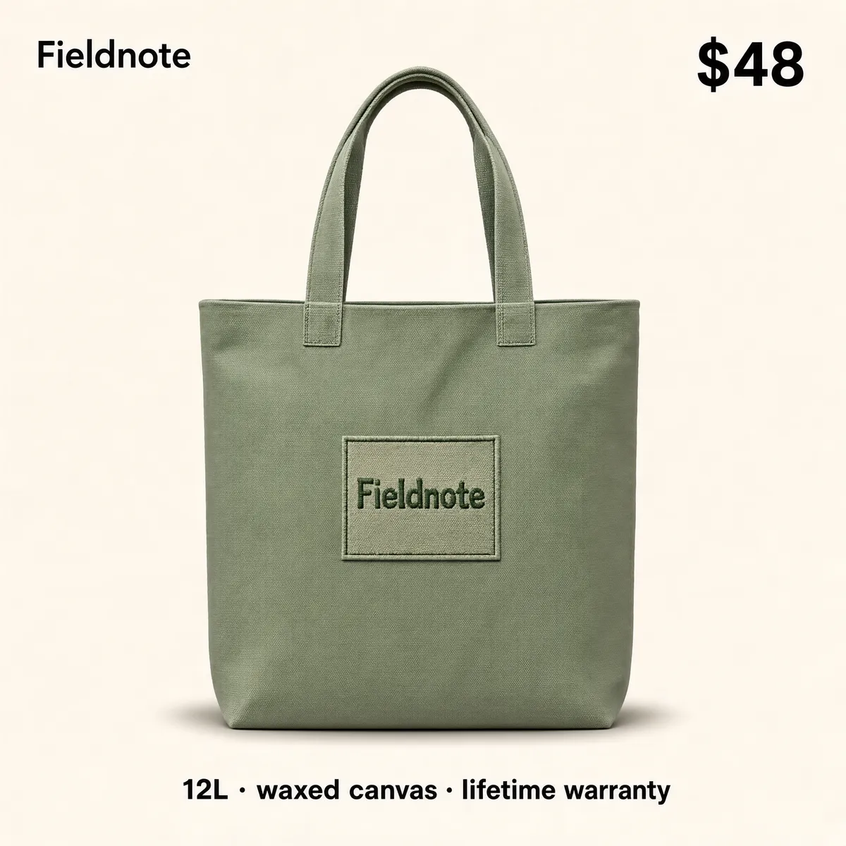 A straight-on, flat e-commerce product thumbnail of a sturdy