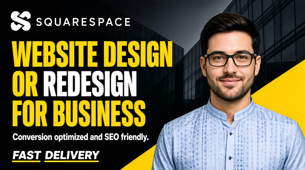 Professional Website Design Fiverr Gig Cover