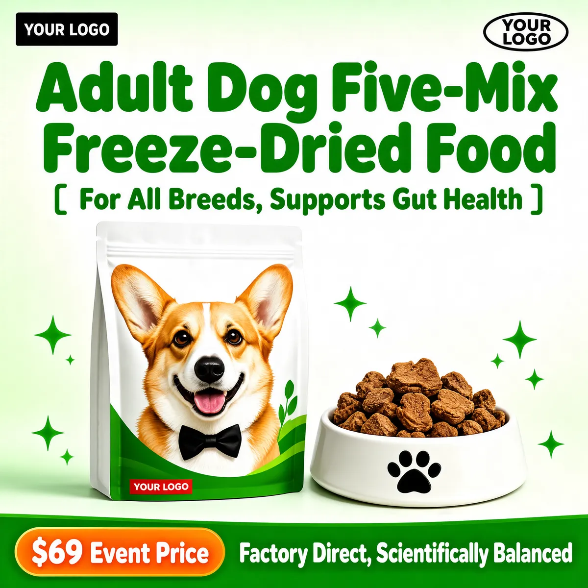 Adult Dog Freeze-Dried Pet Food