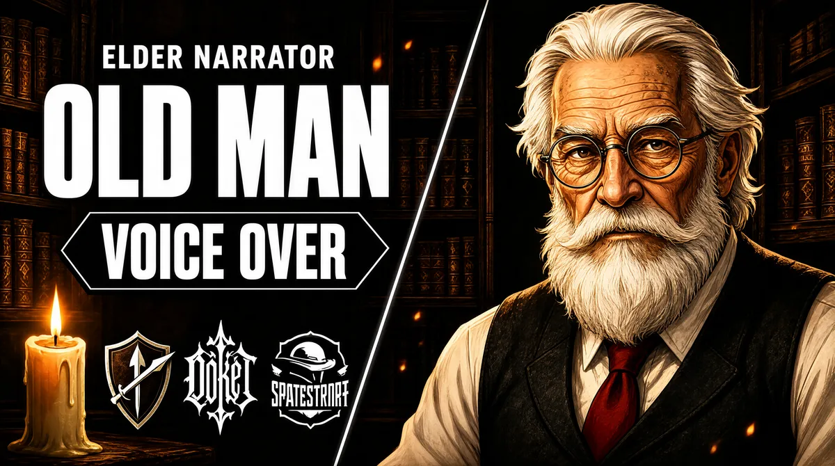 Old Man Voice Over Narrator