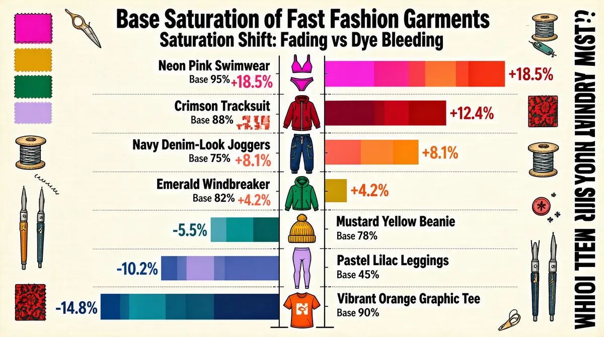 Fast Fashion Saturation Shift Infographic