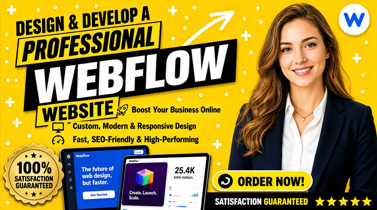 Professional Webflow Website Design & Development