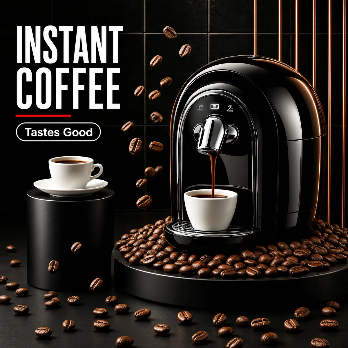 Premium Dome Capsule Coffee Maker