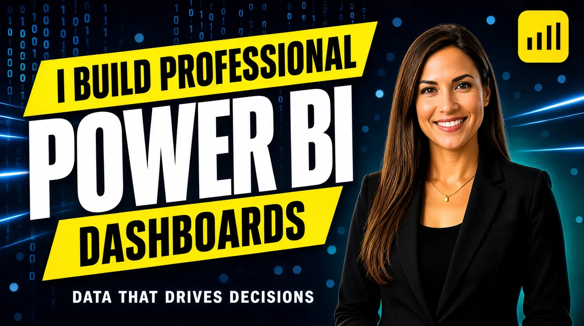 I Build Professional Dashboards Power BI