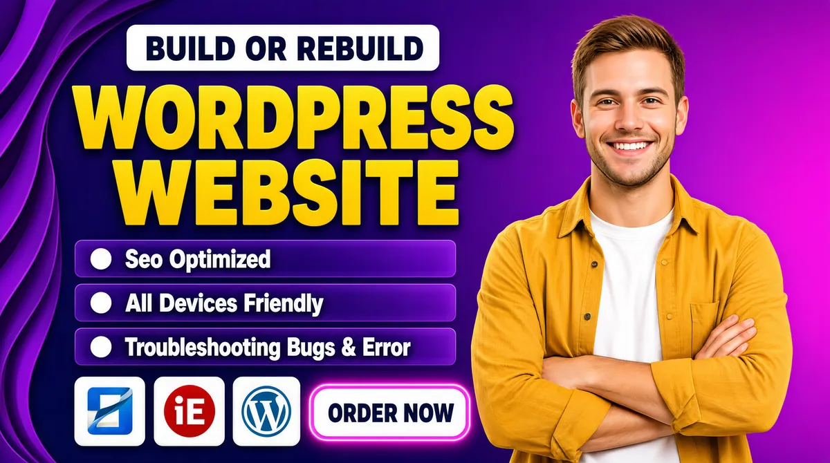 Professional WordPress Website Design & Development Gig