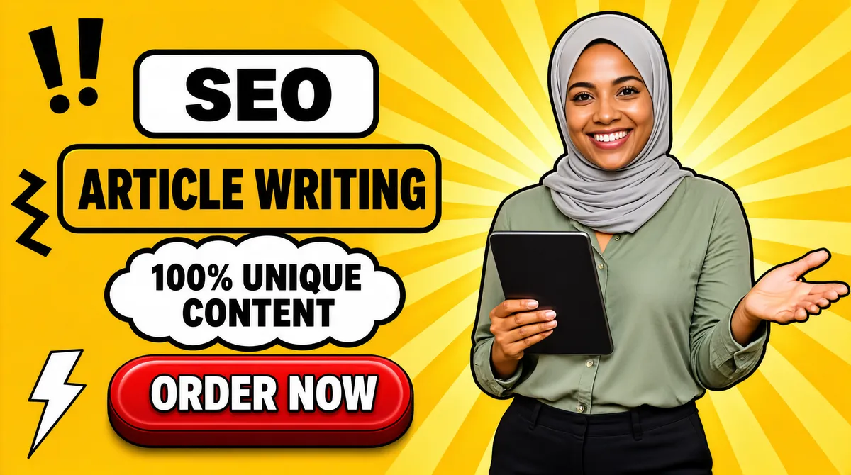 SEO Article Writing Gig Cover