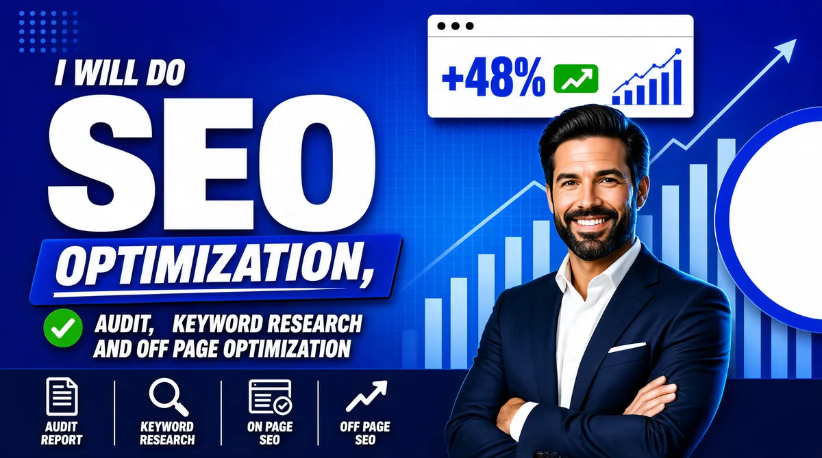 Professional SEO Optimization Gig Cover