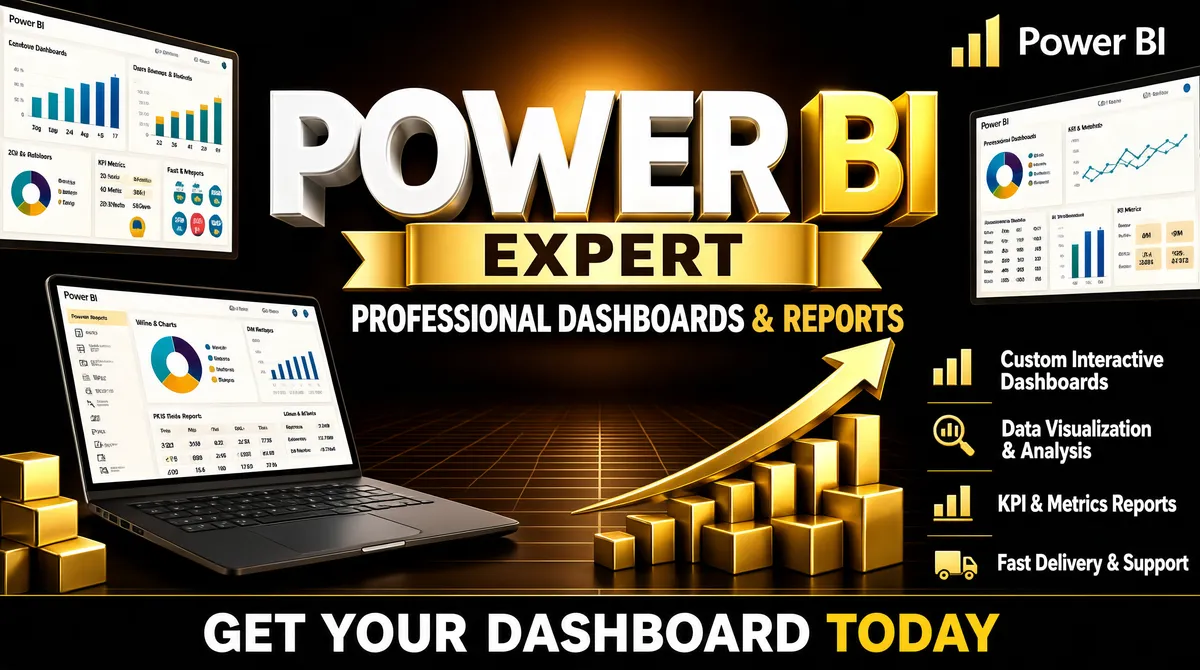 Power BI Expert Dashboard Design