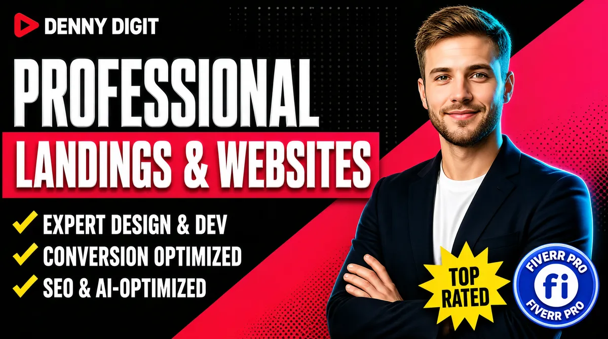 Professional Fiverr Gig Cover Banner