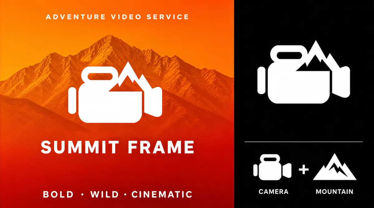 Modern YouTube Gig Cover with Mountain Video Logo