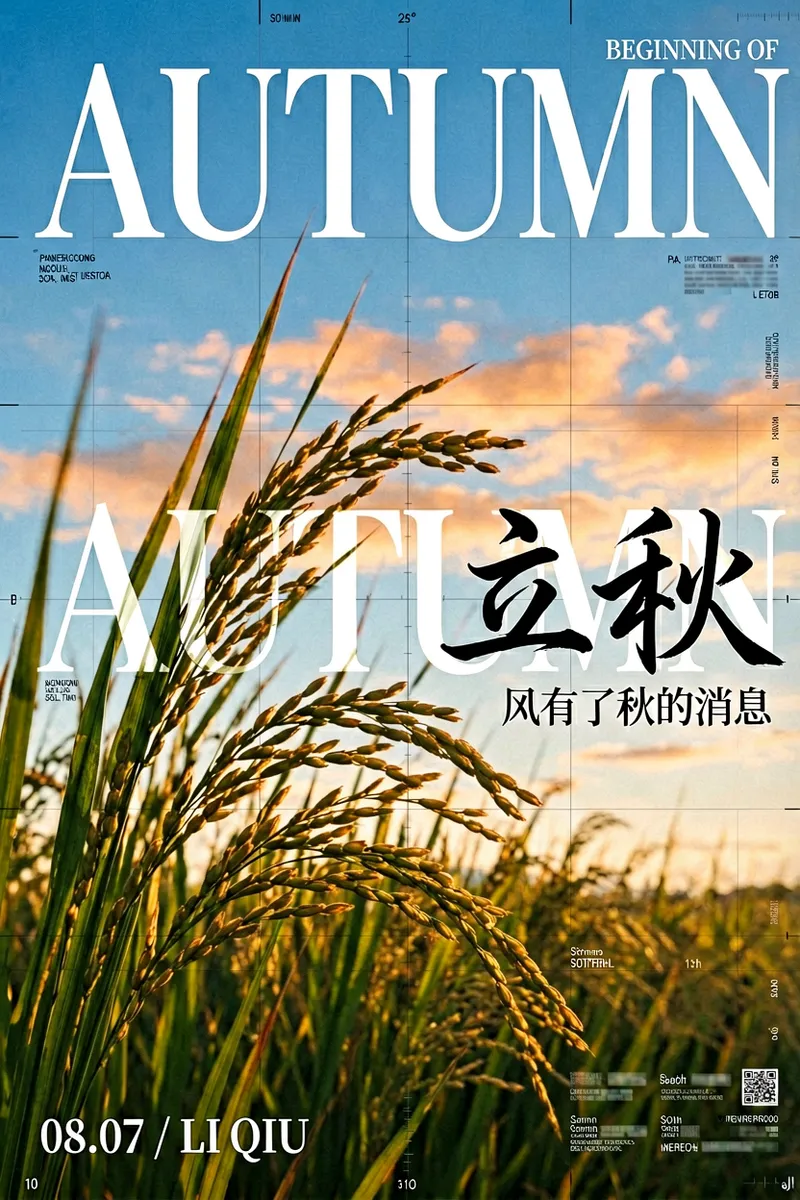 Autumn Begins Magazine Cover