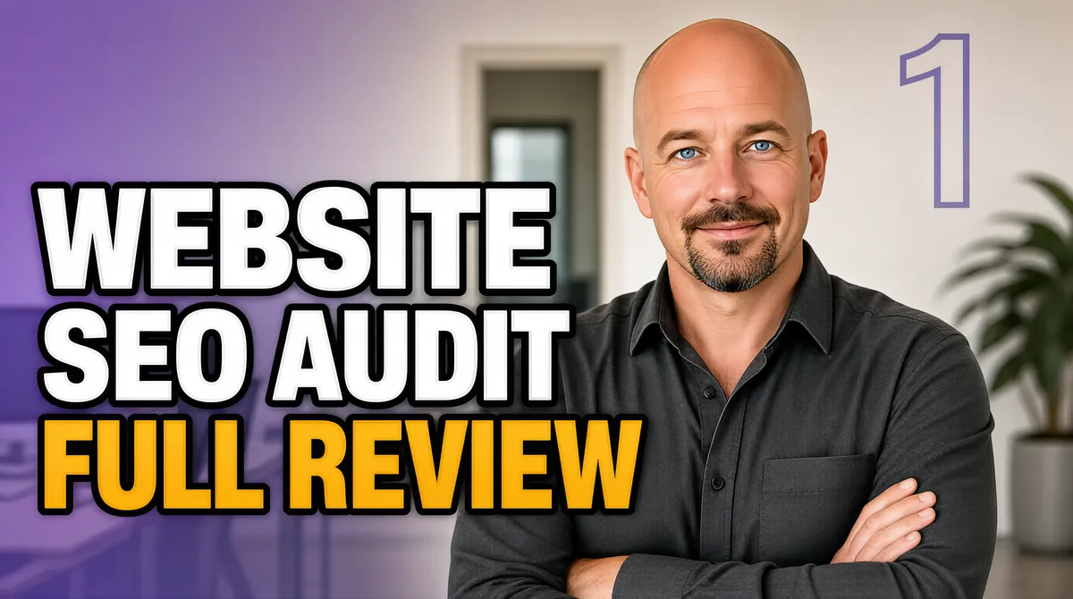 Website SEO Audit Full Review Podcast Cover