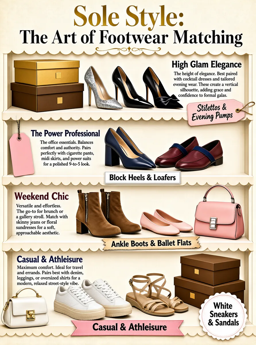 Sole Style: The Art of Footwear Matching