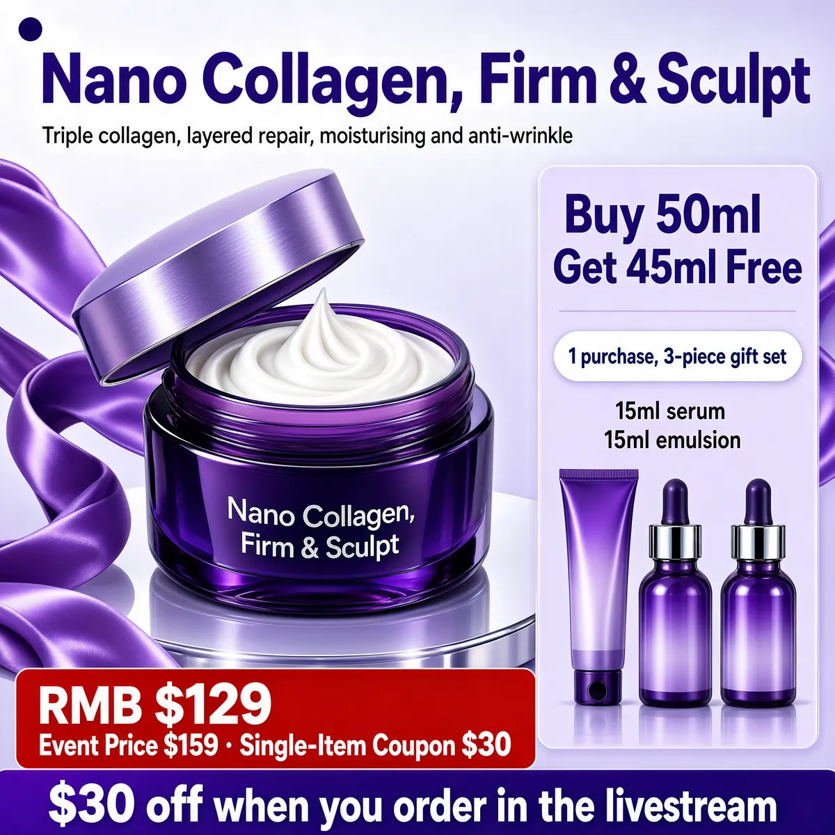 Nano Collagen Skincare Bundle Offer