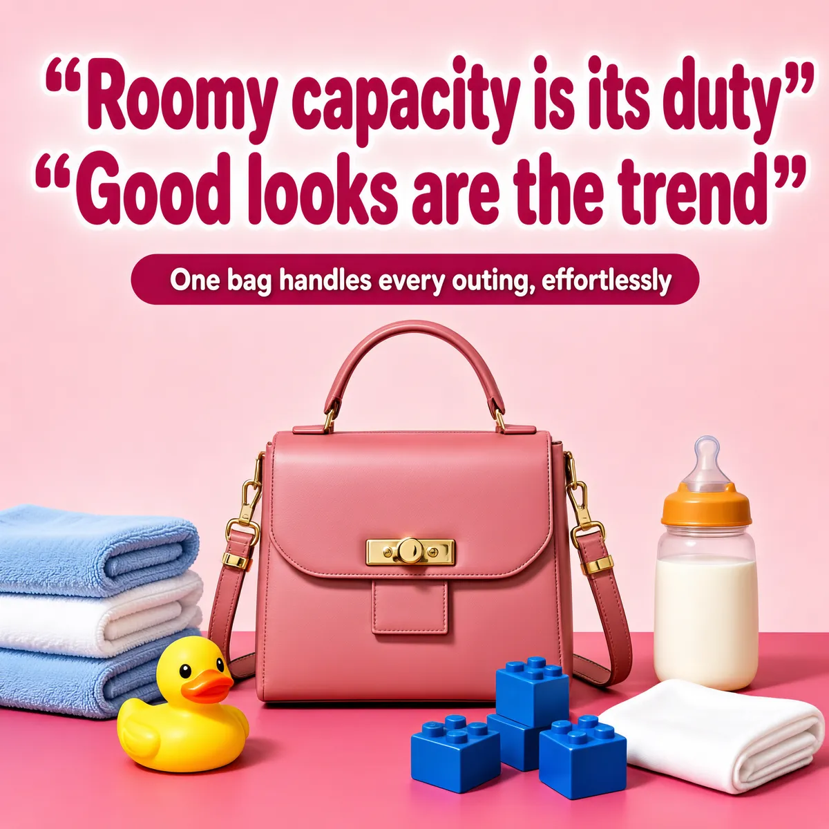 Roomy Mom Bag for Every Outing