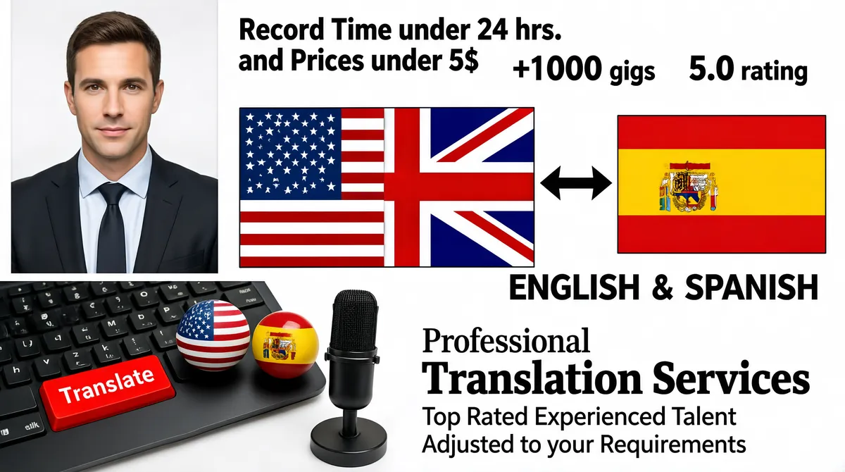 Professional English Spanish Translation Services
